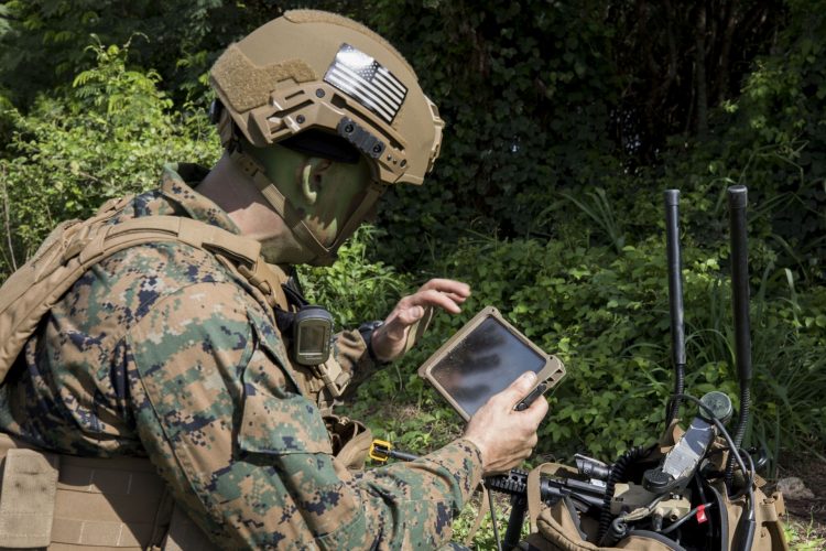 Hiding the Military Internet of Things Devices in Plain Sight