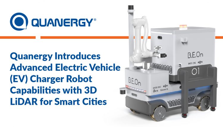 Quanergy and iCent to Showcase Advanced Electric Vehicle Charger Robot at #CES2022